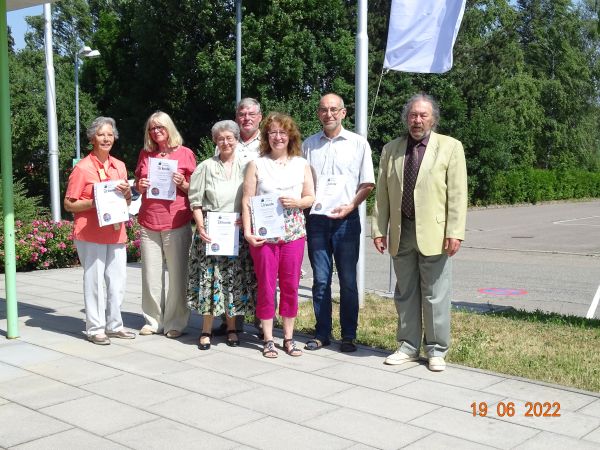 Gruppenfoto der Jubilare