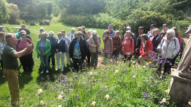 Gespannt lauschten die Besucher Baron Süsskind