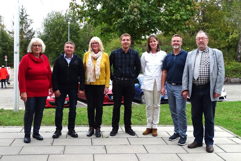 Der Vorstand und Ausschuss (von links nach rechts): E. Pollanka, M. Stülpner, S. Nestelaar, D. Tietz (Vorstand), I. Simon, A. Simon, J. Pollanka (Vorstand)